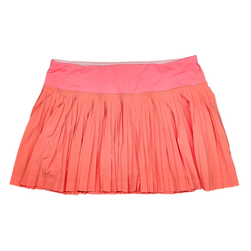 LULULEMON WOMEN'S PLEAT 2 STREET ATHLETIC SKIRT – SIZE 6 – ATHLEISURE SPORTSWEAR